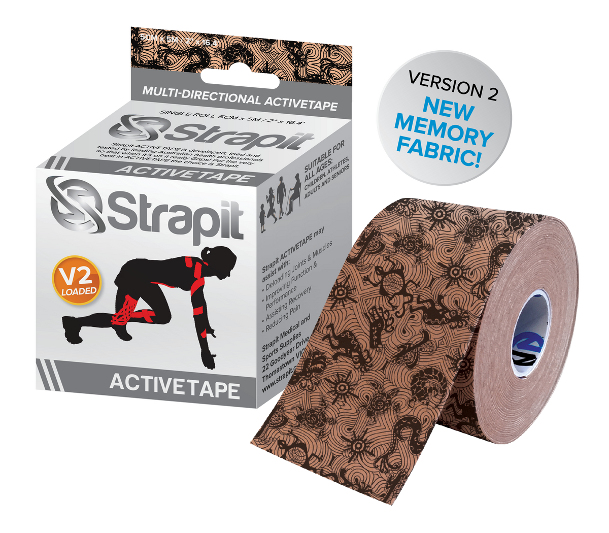 STRAPIT TAPING WEBINAR 3.0 ANKLE/KNEE DEC 5TH 78.30PM Strapit